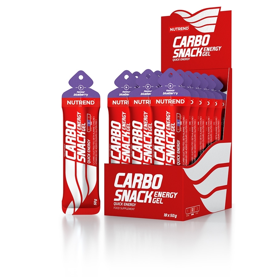 Carbosnack Nutrend 50g Blueberry Sáček