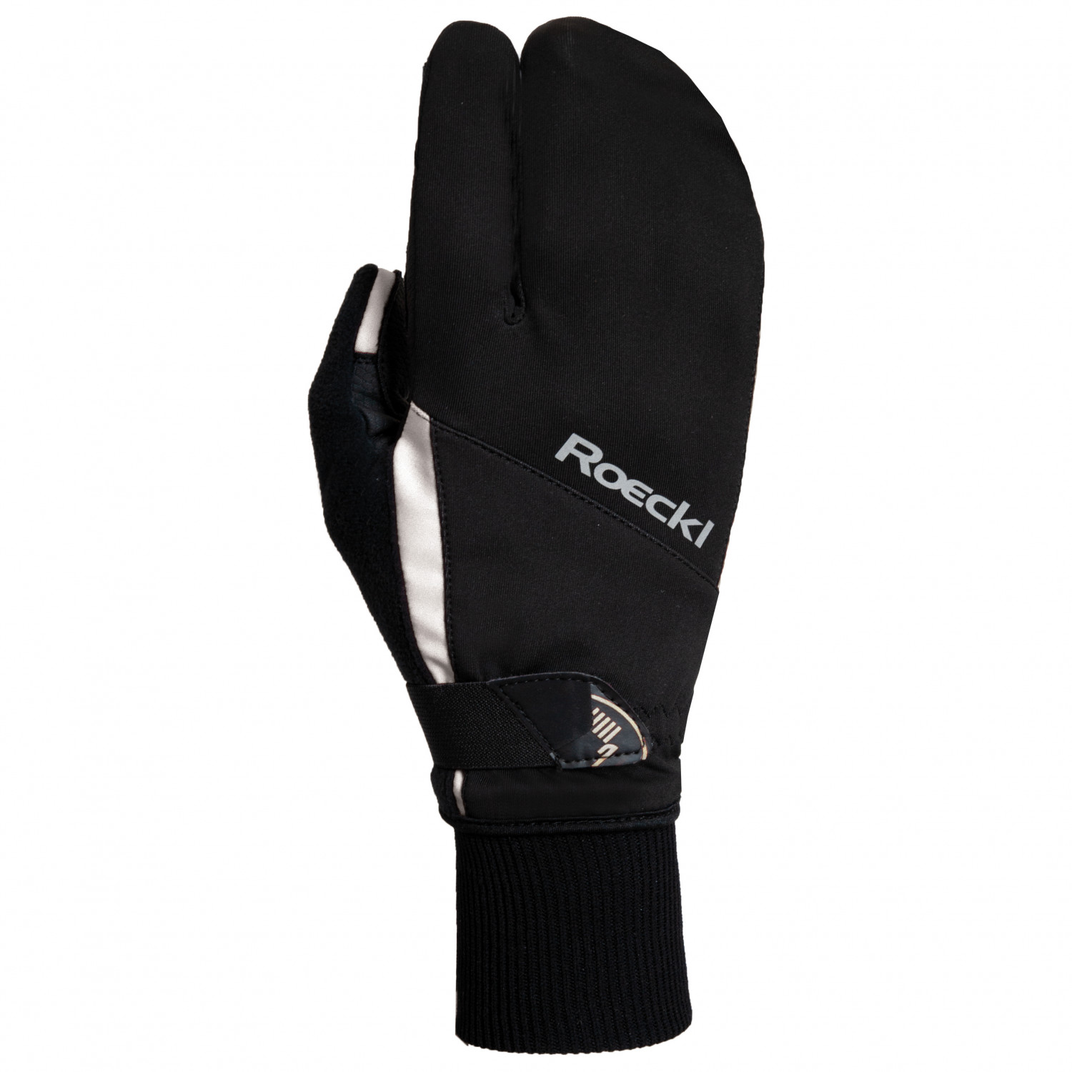 Běžecké rukavice Roeckl Lappi Trigger Black/White