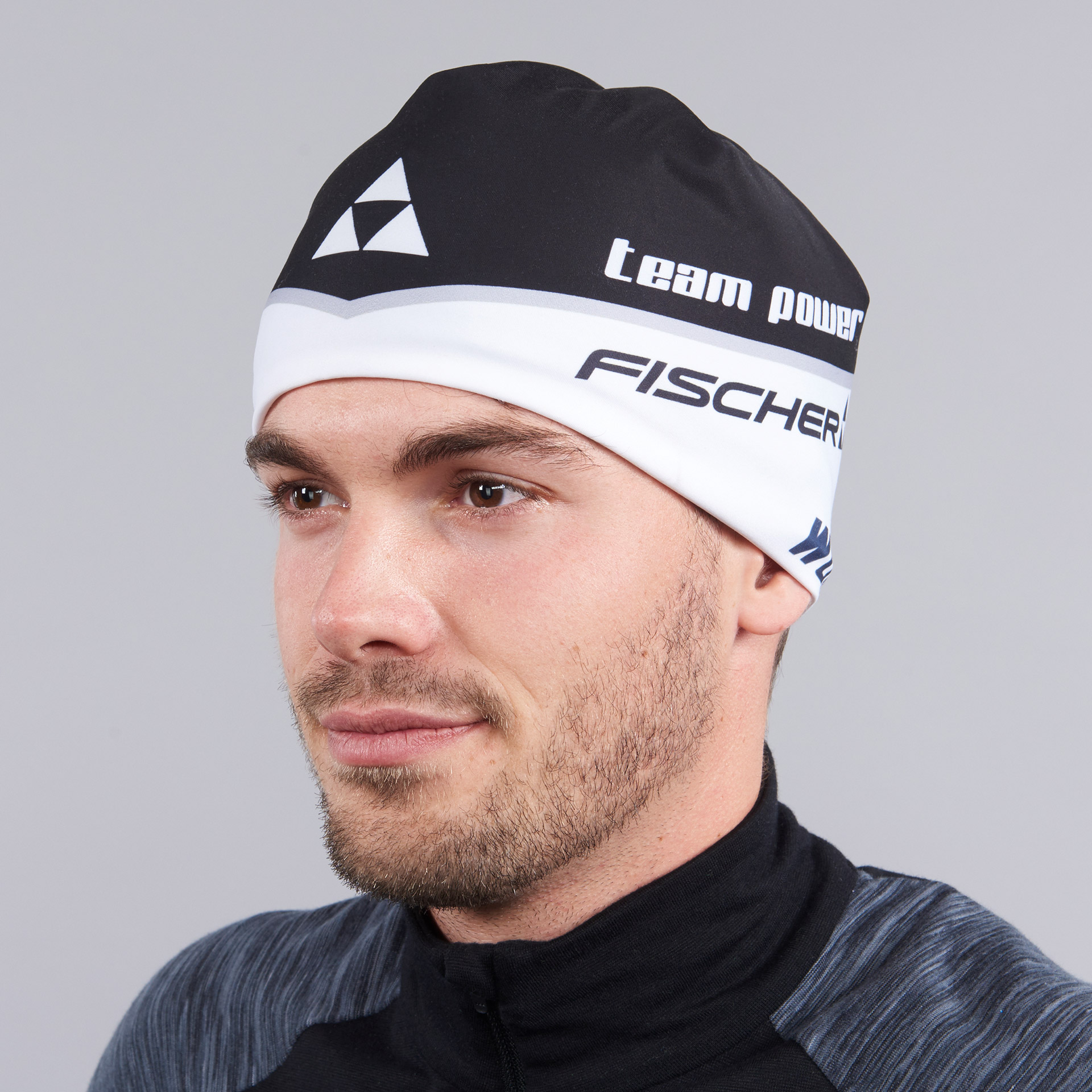 Čepice Fischer Nation Black/White