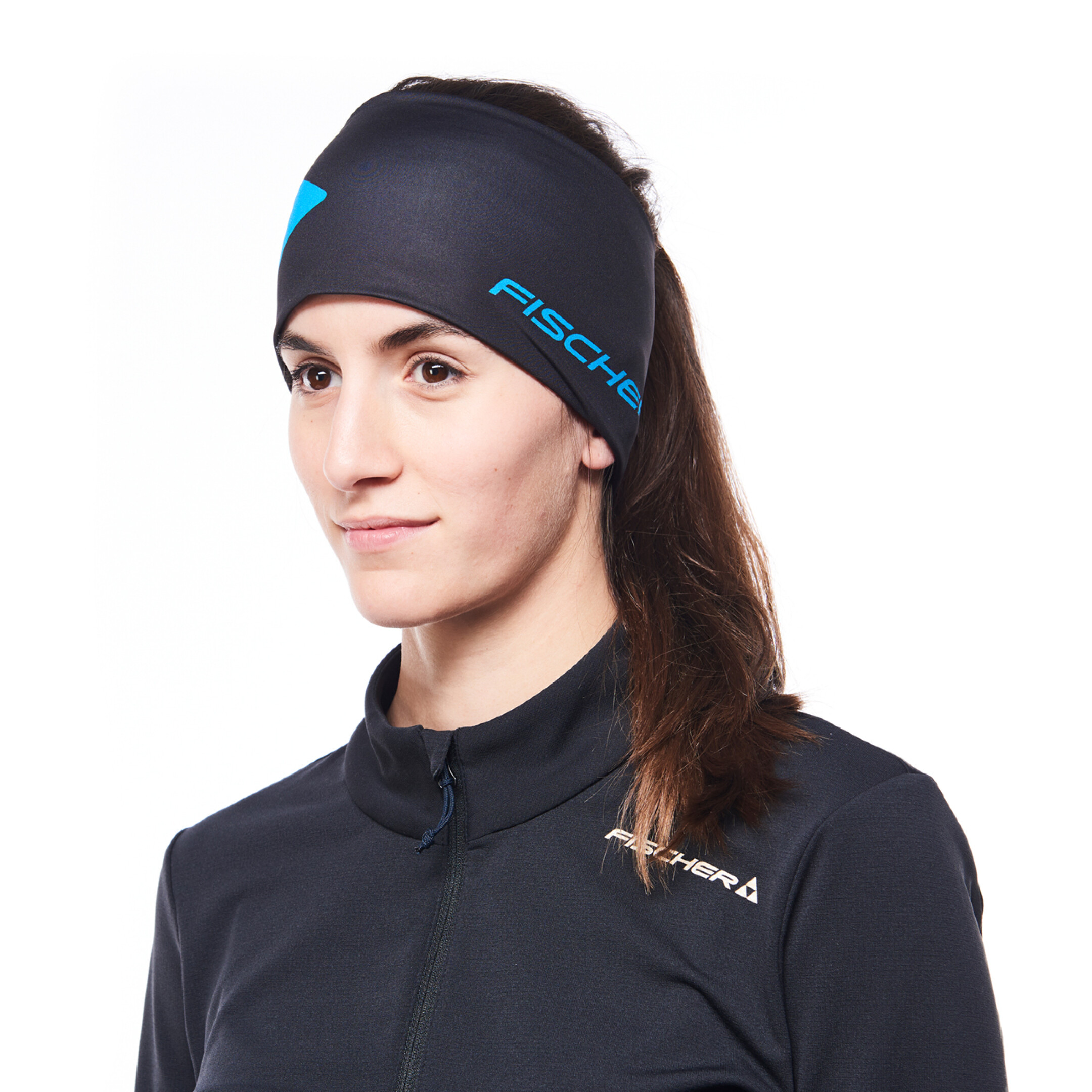 Čelenka Fischer Obersdorf Light Navy/Topaz Blue