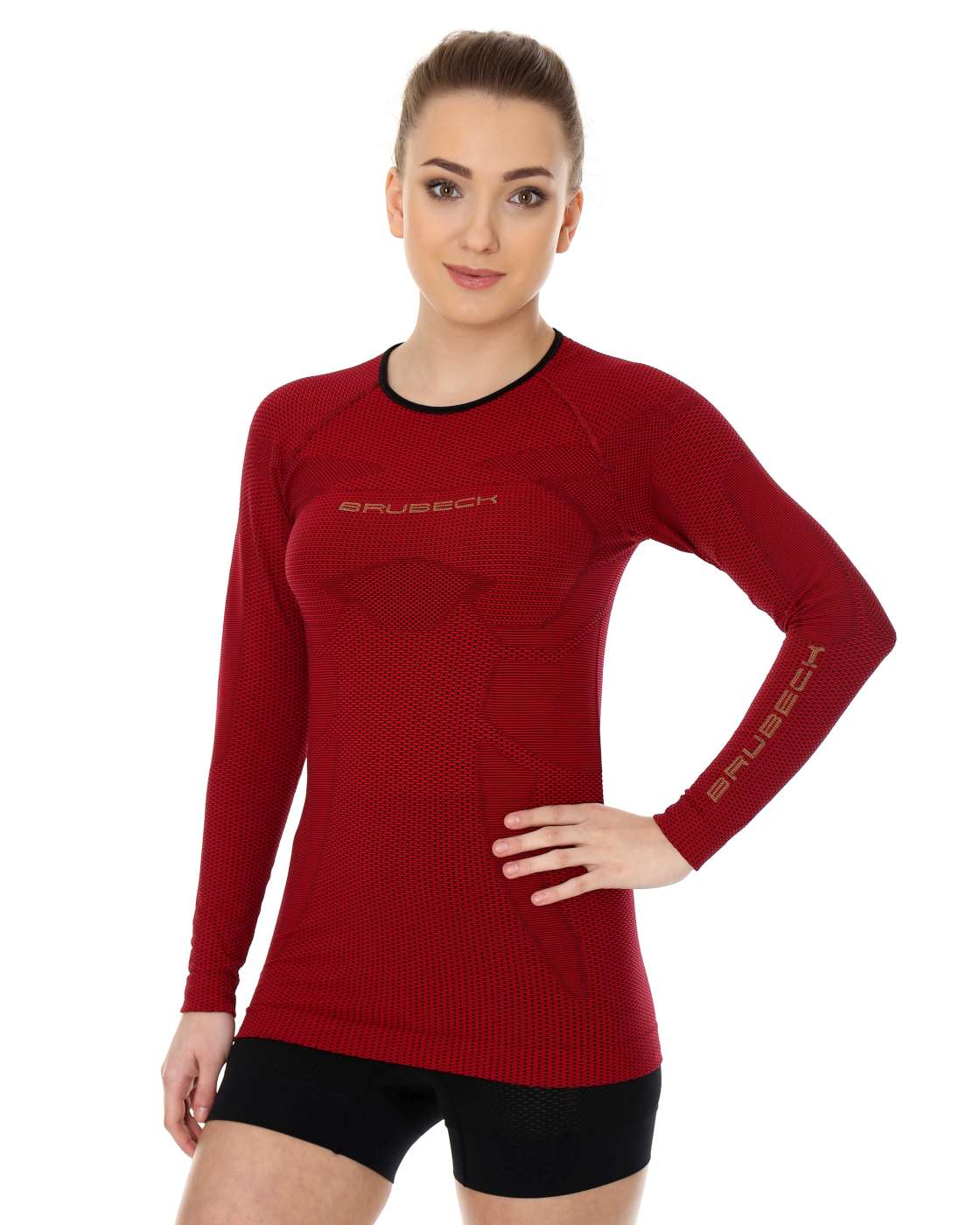 Dámské Thermo triko Brubeck LS13140 červené