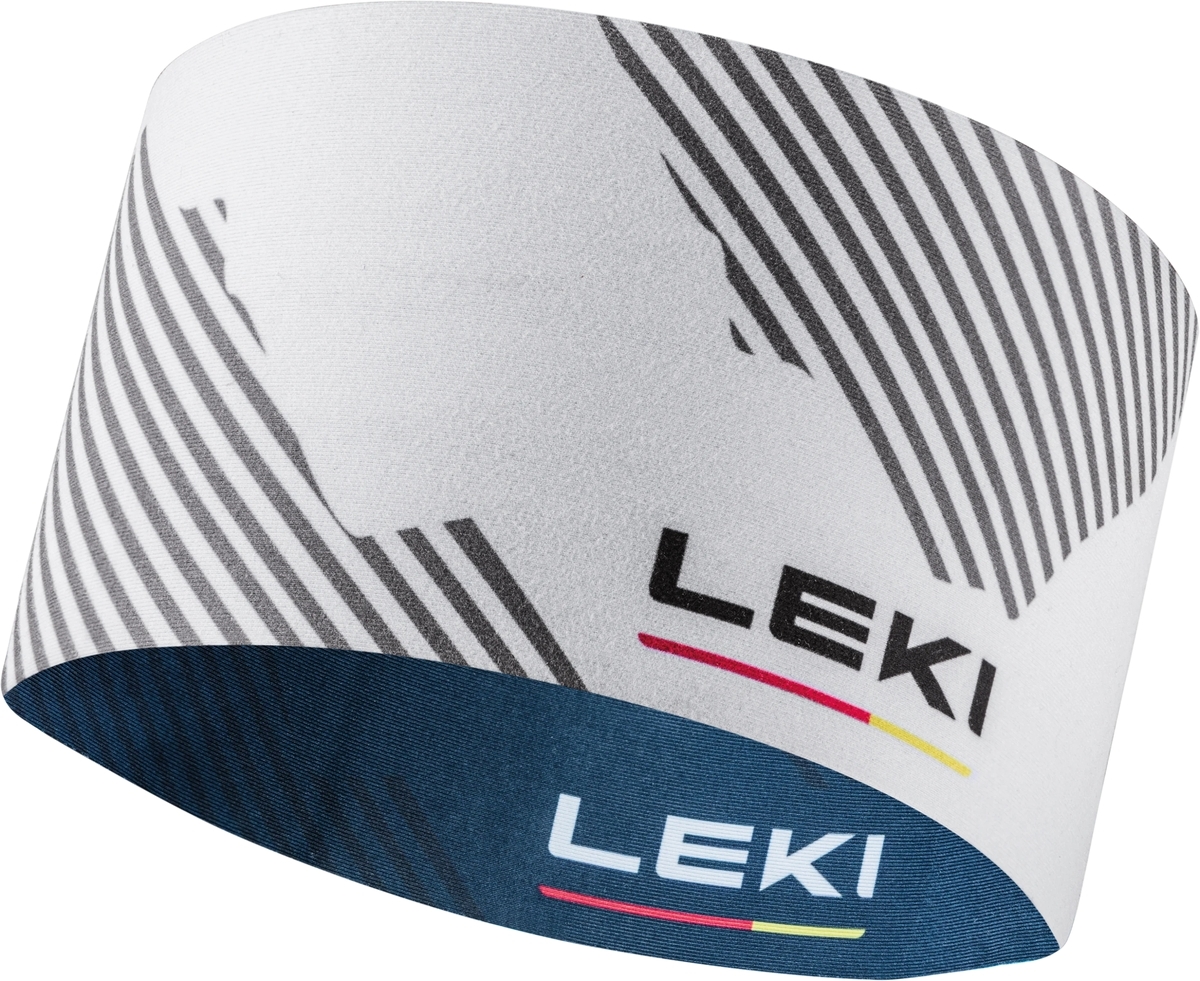 Čelenka Leki XC Headband Blue/White/Grey