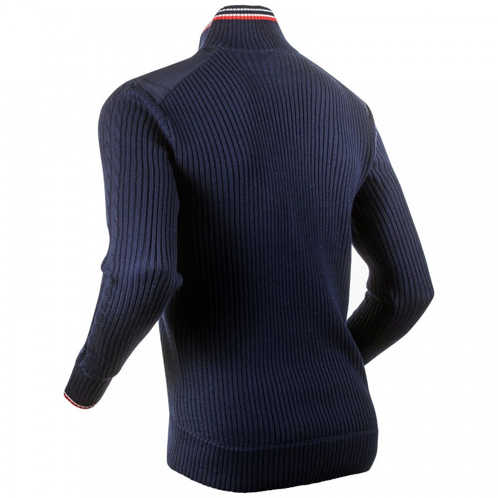 Svetr Bjorn Daehlie Comfy Half Zip Evening Blue vel.XXL