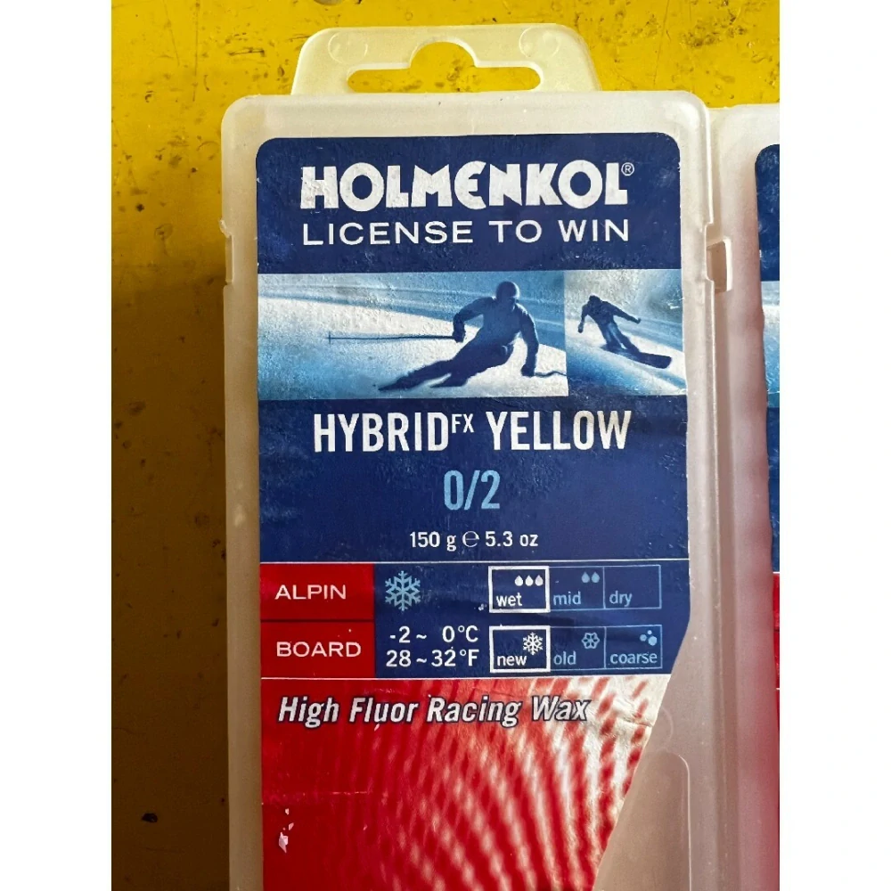 Holmenkol Hybrid FX YELLOW 0/2 150g