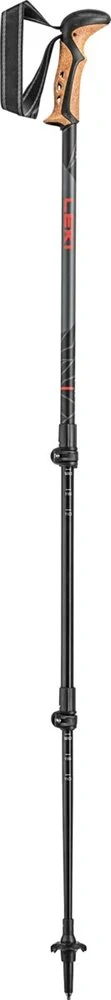 Leki Khumbu Anthracite/White/Red 110-145cm