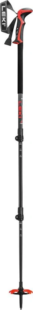 Leki Haute Reute 3 Anthracite/Red/Black 110-150cm