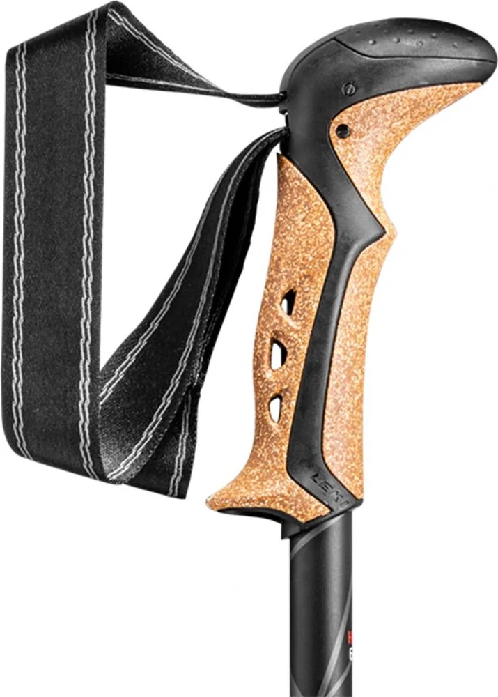 Leki Khumbu Anthracite/White/Red 110-145cm