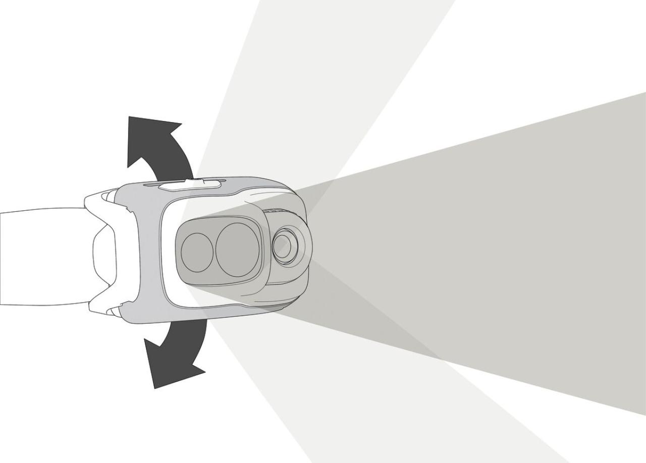 Čelovka Petzl Swift RL 2023 bílá