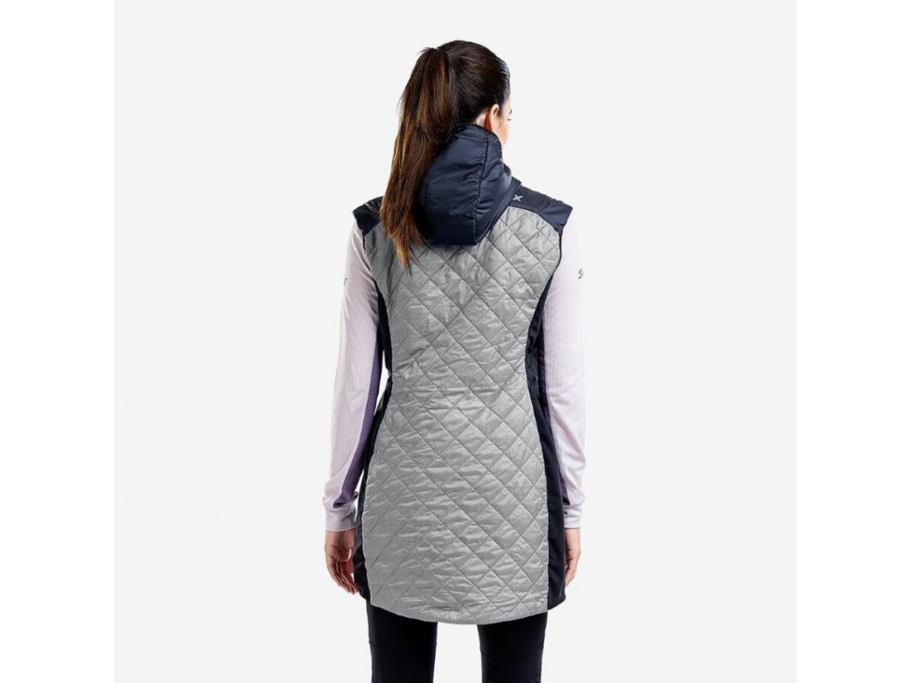 Šaty Swix Mayen Light Grey Melange vel.L