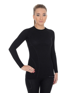 Dámské thermo triko Brubeck LS12810 černé