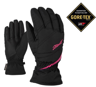 Rukavice Ziener Kafika GTX Lady Black/Pink