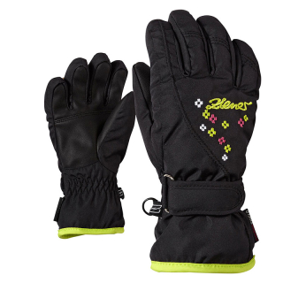 Rukavice Ziener Limonia Girls Junior Black