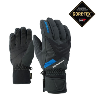 Rukavice Ziener Gomser GTX Black Persian Blue