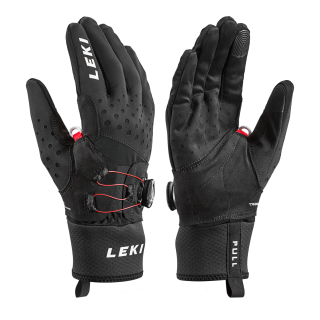 Běžecké rukavice Leki Nordic Tune Shark BOA Black