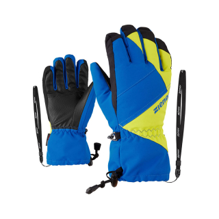 Rukavice Ziener Agil AS® Junior True Blue/Green