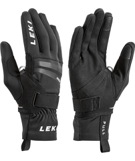 Běžecké rukavice Leki Nordic Slope Shark Black