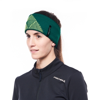 Čelenka Fischer Gerlos Dark Green/Neon Yellow 