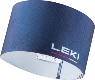 Čelenka Leki XC Headband Blue/White/Grey
