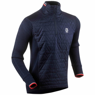 Svetr Bjorn Daehlie Comfy Half Zip Evening Blue