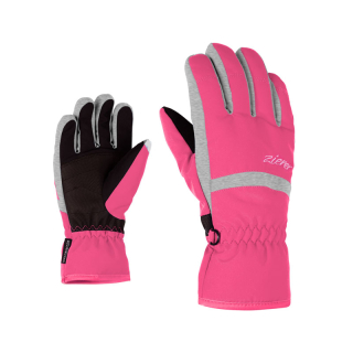 Rukavice Ziener Lejano AS® Junior Pop Pink