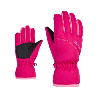 Rukavice Ziener Lerin Junior Pop Pink