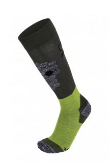 Ponožky Brbl Glacier 2 Green/Lime Black 2023